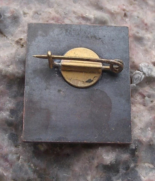 Vintage Tallinn Estonia Horse Rider Knight and Lance Tourist Souvenir Pin Badge - Badgecrazy