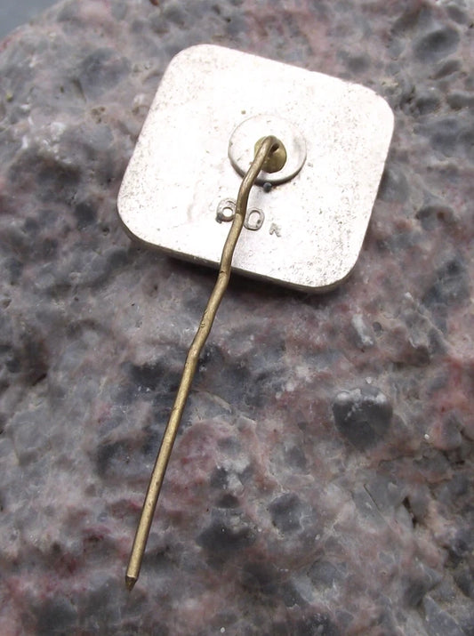 Vintage Latvia Latvian Soviet Socialist Republic Kurzeme District Pin Badge - Badgecrazy