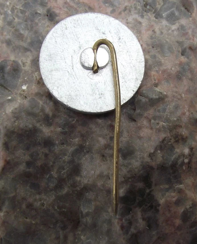 Vintage Vilnius Lithuania Gediminas Tower Pilis Castle Souvenir Pin Badge