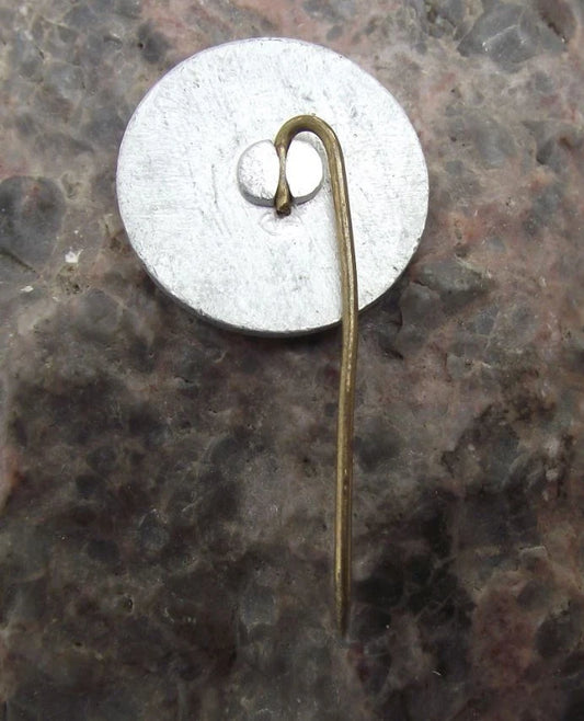 Vintage Vilnius Lithuania Gediminas Tower Pilis Castle Souvenir Pin Badge