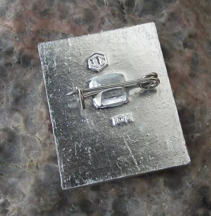 1970 Lunokhod 1 Robotic Moon Rover Soviet Union Space Program CCCP Pin Badge