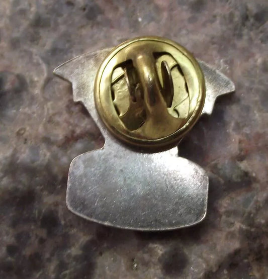Finland Finnish Ice Hockey Association Silver Metal Members Lion Tie Pin Badge