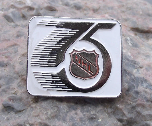 1993 NHL Ice Hockey USA National Hockey League 75th Anniversary Pin Badge