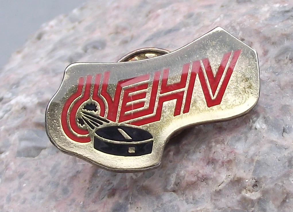 OEHV Austrian Austria Ice Hockey Association Puck Logo Pin Badge