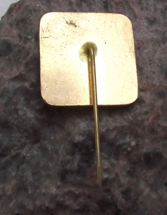 1990 Prague Metro Line A Skalka Extension Underground Railway Train Pin Badge