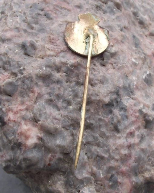 Vintage CSD Czech Railways Train Track Rail Electrification Team Pin Badge