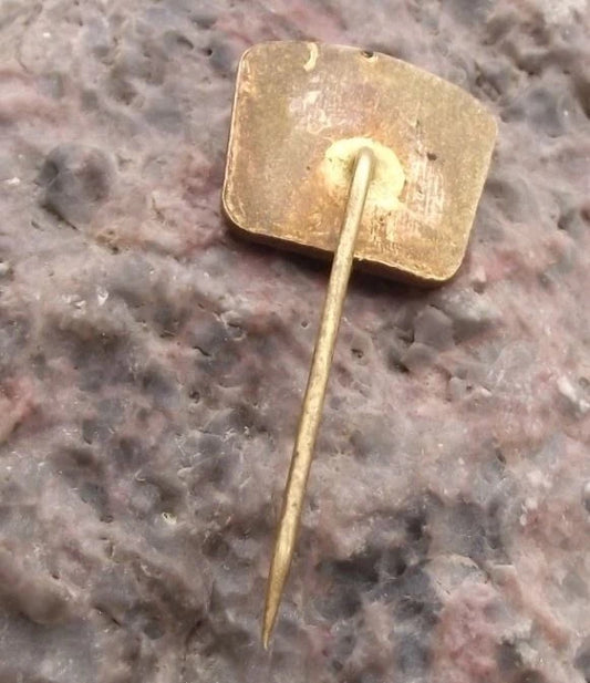 Czech Railway System Train Engine Locomotive Rail Depot CSD Ostrava Pin Badge