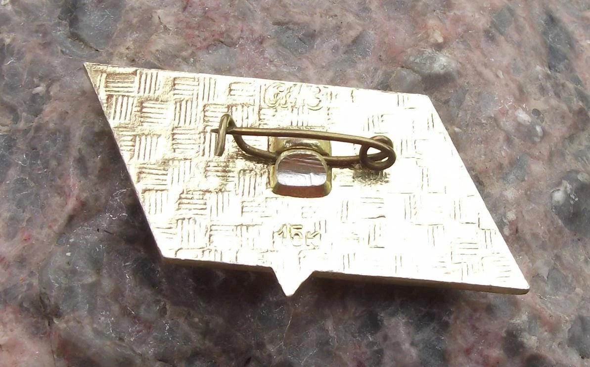 Vintage Tu-154 Tupolev Jet Airliner Russian Aircraft CCCP Pin Badge