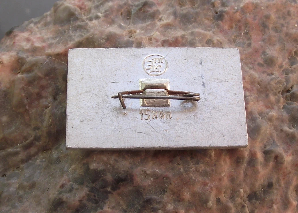 Vintage USSR Aviation 1934 ANT-42 Petlyakov Pe-8 Bomber Aircraft Pin Badge