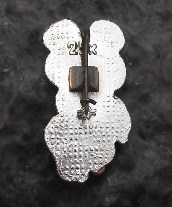 1980 Moscow Olympic Games Bear Mascot Misha East Germany Pin Badge