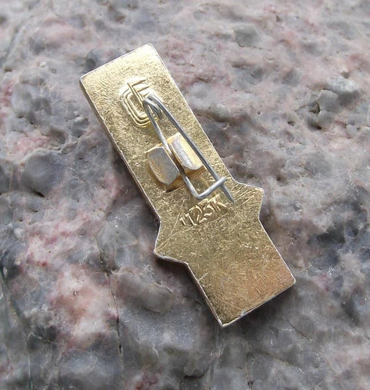 1980 Moscow Russia Summer Olympic Games Boxing Gloves Event Pin Badge