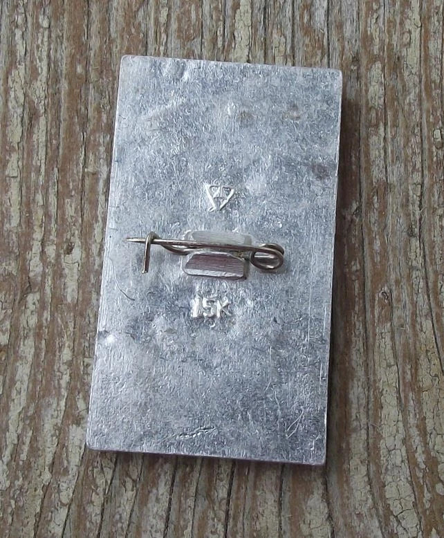 1980 Shiny Moscow Olympic Games Handball Pin Badge