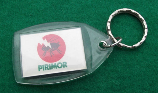 Vintage ICI British Chemical Company Pirimor Insecticide Killer Keyring Key Ring