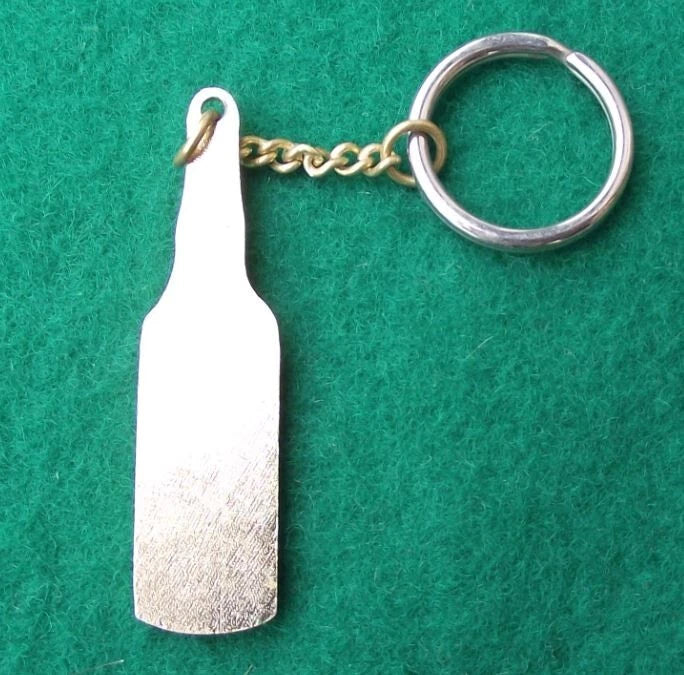Vintage Pilsner Urquell 12 Degrees Lager Beer Bottle KeyChain Key Ring