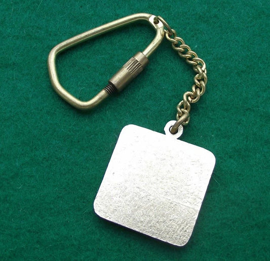 Vintage Hunting Association of Czechoslovakia Deer Stag Key Chain Keyring