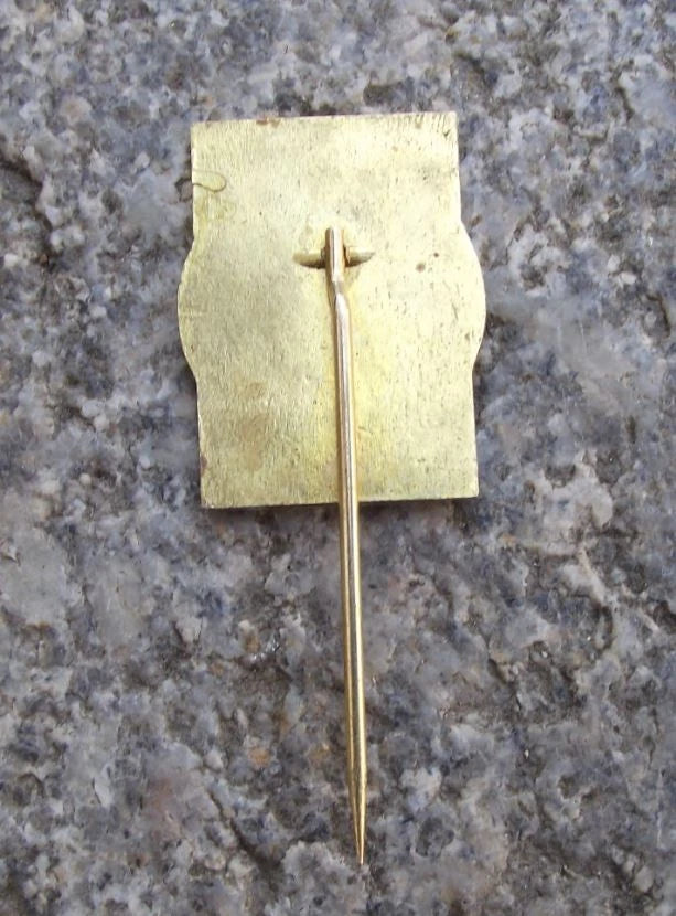 1977 ISDT International 6 Six Day Event Motorcycle Enduro Mototechna Pin Badge