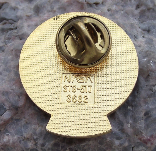 Official NASA Space Shuttle Mission STS 51-J Pin Badge from Personal Collection