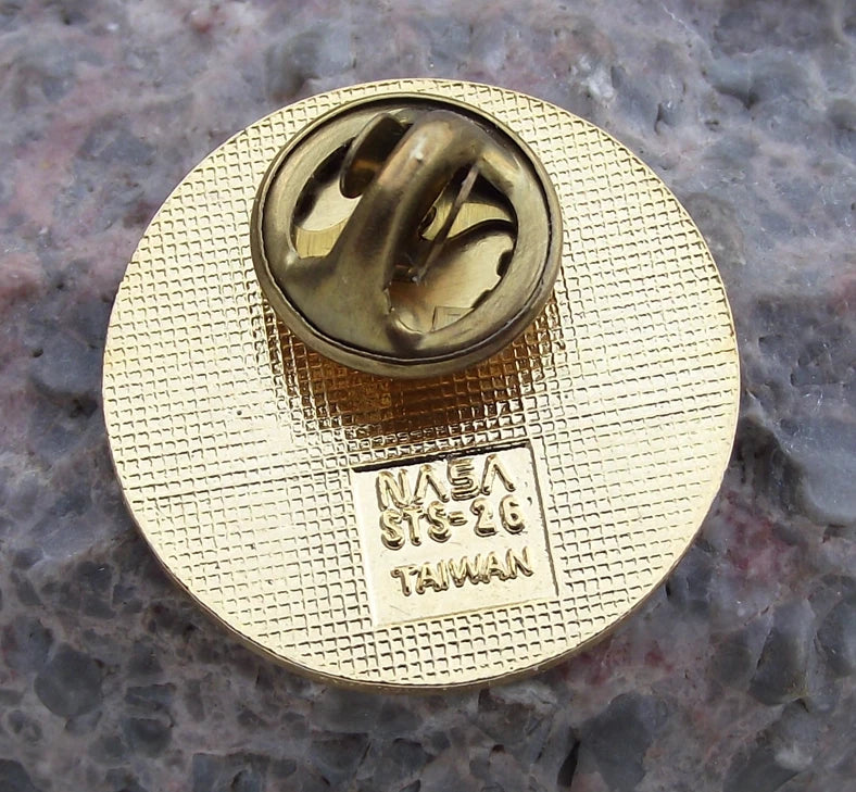 Official NASA Space Shuttle Mission STS 26 Pin Badge from Personal Collection