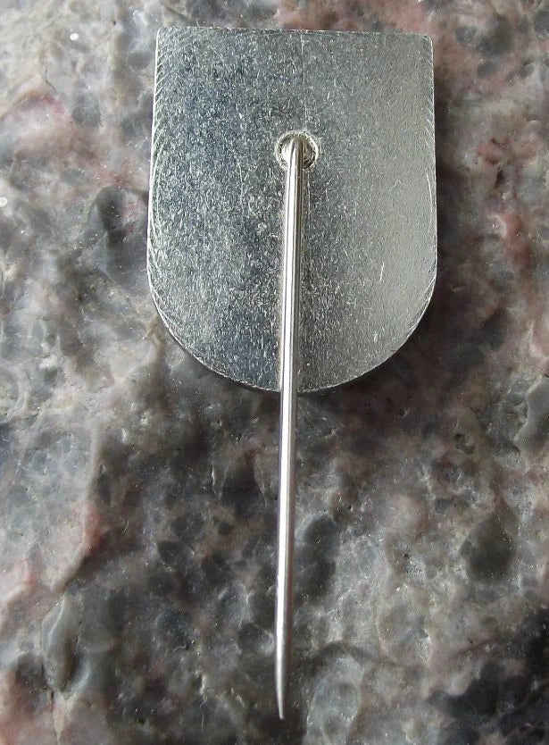 Vintage Dubnica nad Váhom Slovakia Heraldic Crest Coat of Arms Pin Badge