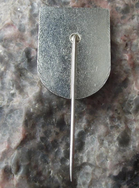 Vintage Dubnica nad Váhom Slovakia Heraldic Crest Coat of Arms Pin Badge