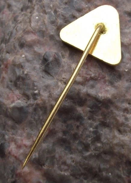 Vintage Ostrava Zoo Chinese Pere David’s Deer Species Protection Pin Badge