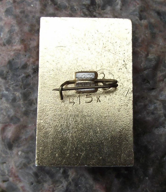 Vintage Tarutino Military Historical Museum Russia Soviet Union Tank Pin Badge