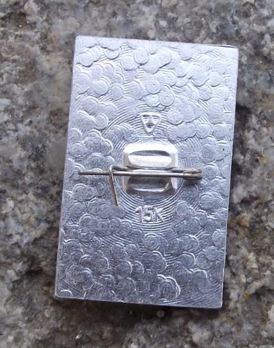 1980 Shiny Moscow Olympic Games Field Hockey Pin Badge