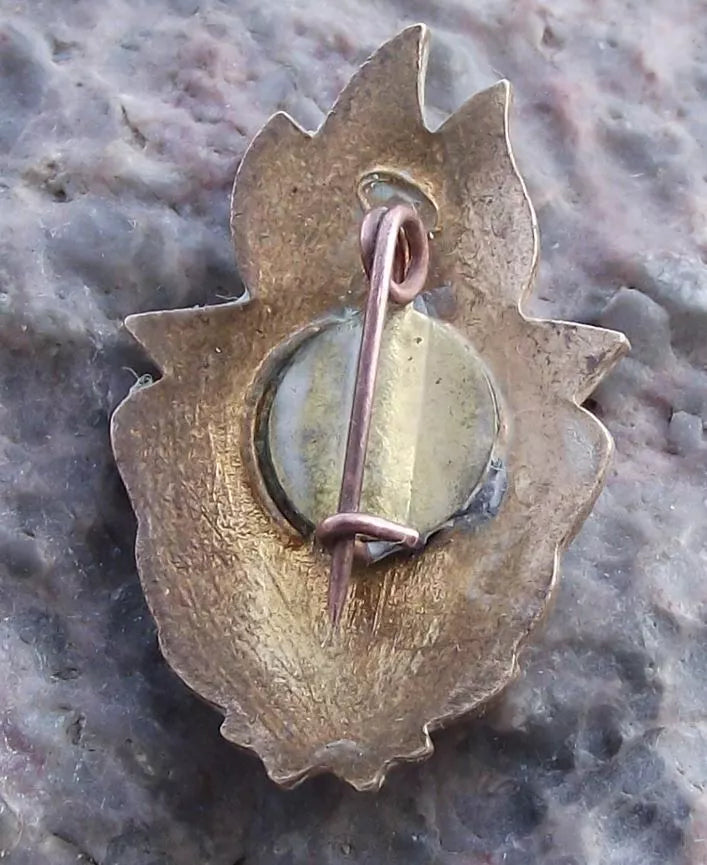 .Vintage Always Ready Soviet Young Pioneer Youth Red Star Flame Grade 2 Pin Badge - Badgecrazy