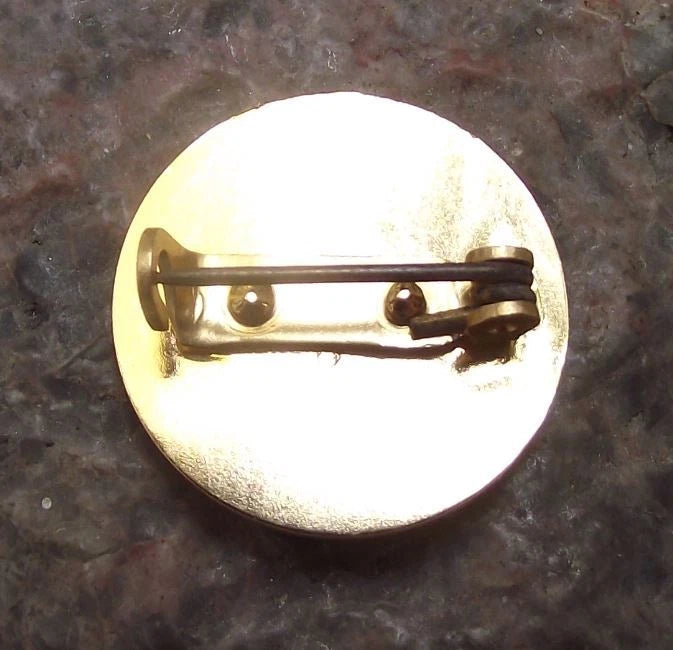 Vintage Czech Pioneer Youth Group Young Tourist Camping Award Stage 2 Pin Badge