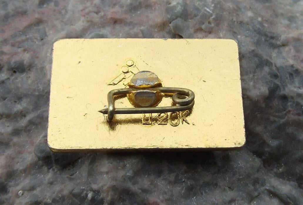 Vintage Galeas Russian Russian 16th Century Galley Boat Water Ship Pin Badge