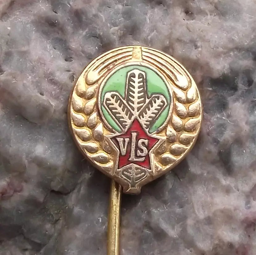 Vintage VLS Military Forestry Forest Management Ministry of Defence Pin Badge - Badgecrazy