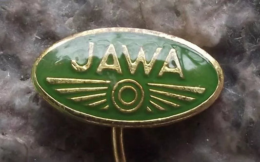 Vintage Coloured Jawa Motocross Road Motorcycles Double Circle Logo Pin Badge - Badgecrazy