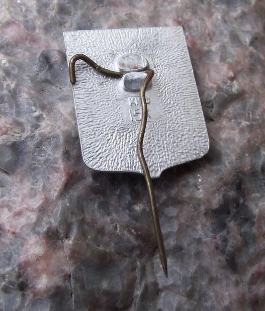 Vintage Kiev Ukraine Founding Fathers Viking Ship Warship Pin Badge - Badgecrazy