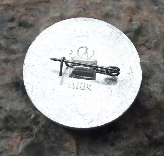 Vintage Tallinn Estonia Famous City Landmarks Tourist Souvenier Pin Badge - Badgecrazy