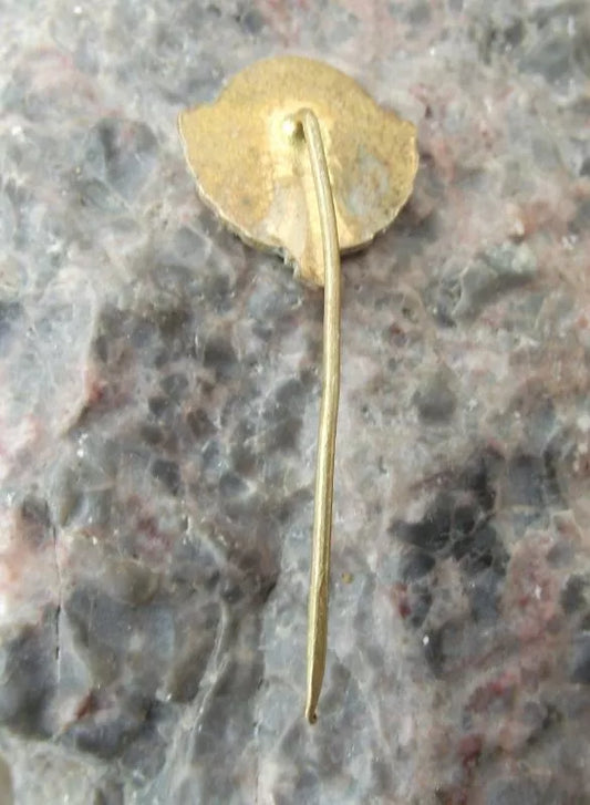 1959 Skoda Car Company 100th Anniversary Laurel Leaves Ribbon Pin Badge