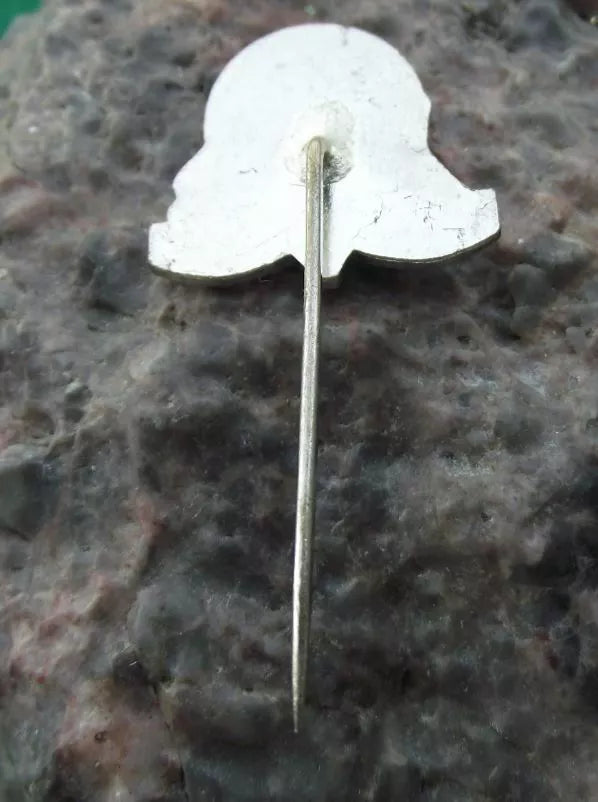 Vintage Bratislava State National Race Course Horse Racing Silver Pin Badge - Badgecrazy