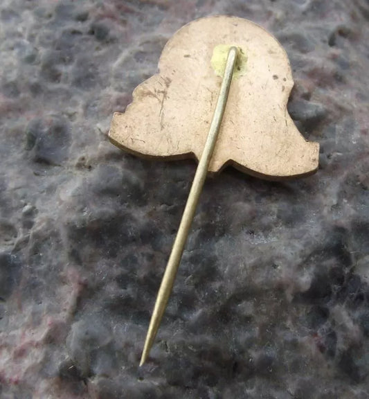 Vintage Bratislava State National Race Course Horse Racing Gold Pin Badge - Badgecrazy