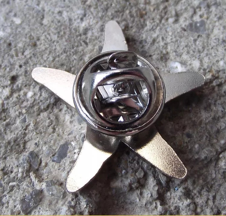 Common Starfish Sea Star Asterias Five Armed Marine Wildlife Brooch Pin Badge - Badgecrazy