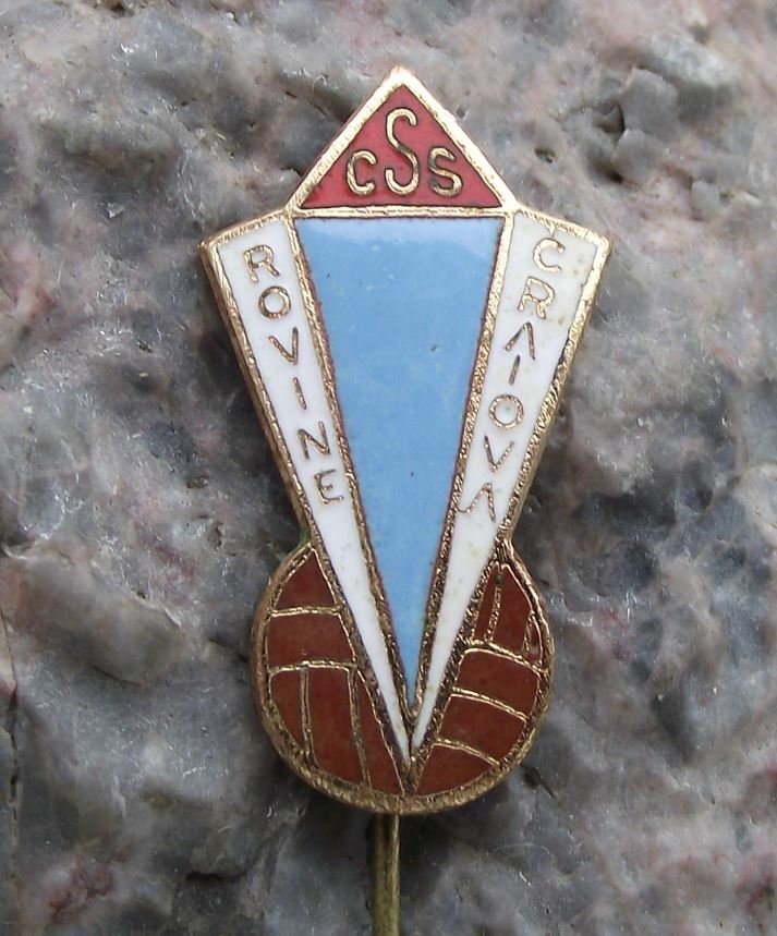 Vintage CSS Rovine Craiova Football Club Romania Romanian Soccer Pin Badge - Badgecrazy