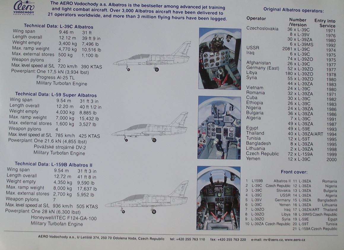 Aero L-39 L39 L 159 L-159 ALCA Albatros Military Jet Training Aircraft A4 Print - Badgecrazy