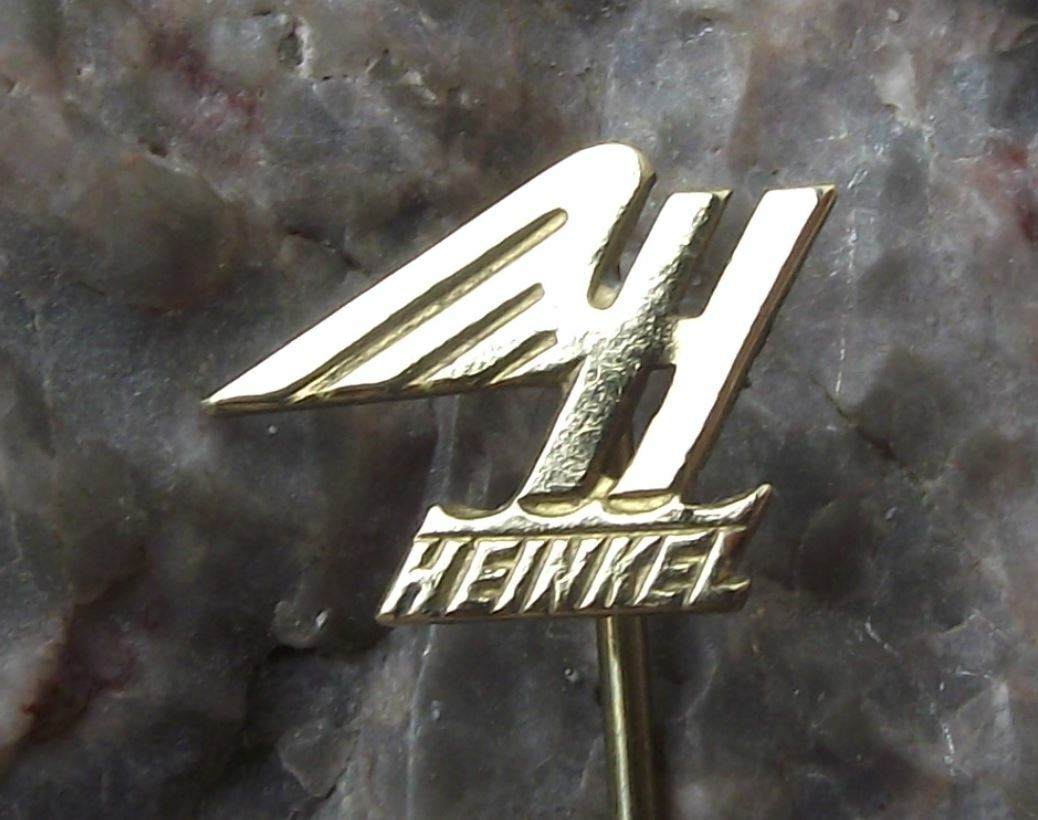 Vintage Antique Heinkel Winged H Logo German Aircraft Aviation Pin Badge - Badgecrazy