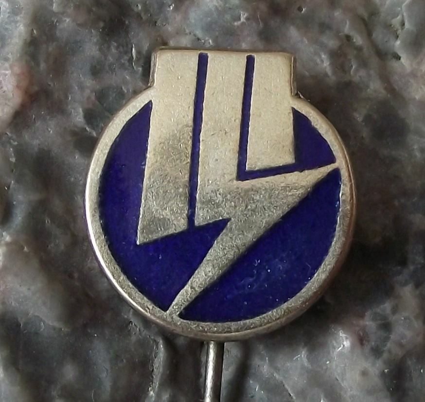 Vintage VEB Kombinat KAB Coal Fired Power Stations East German GDR DDR Pin Badge - Badgecrazy