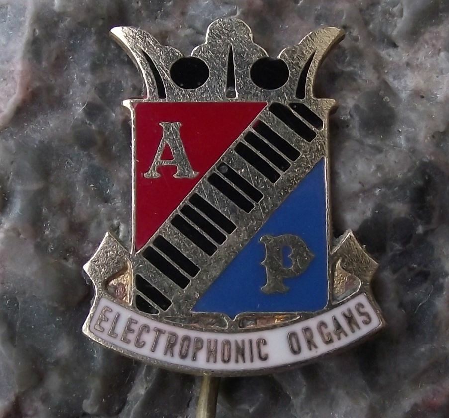 Vintage Petrof Electrophonic Organ Keyboard Pianos Czech Piano Makers Pin Badge - Badgecrazy