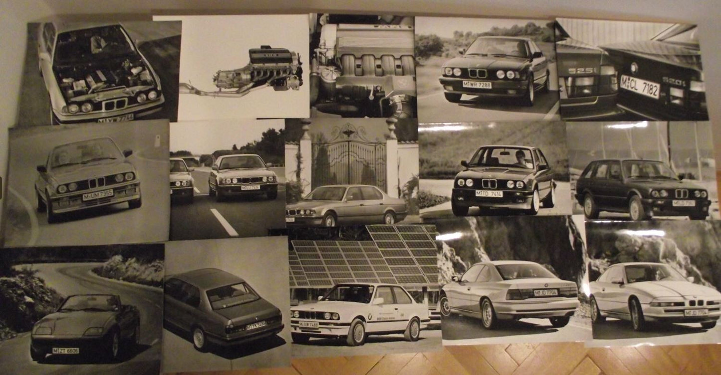 1980s Set of 18 BOSCH Vehicle Car Engineering Germany Automobiles Press Photos - Badgecrazy