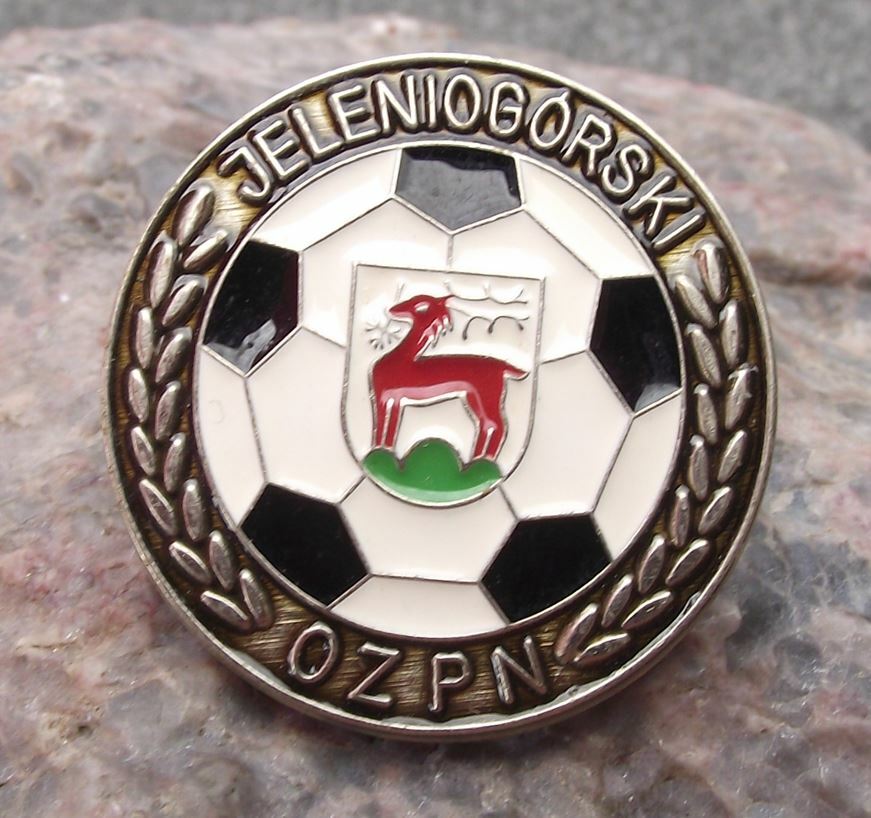 Vintage Jeleniogorska OZPN Football Club Poland Polish Soccer Pin Badge - Badgecrazy