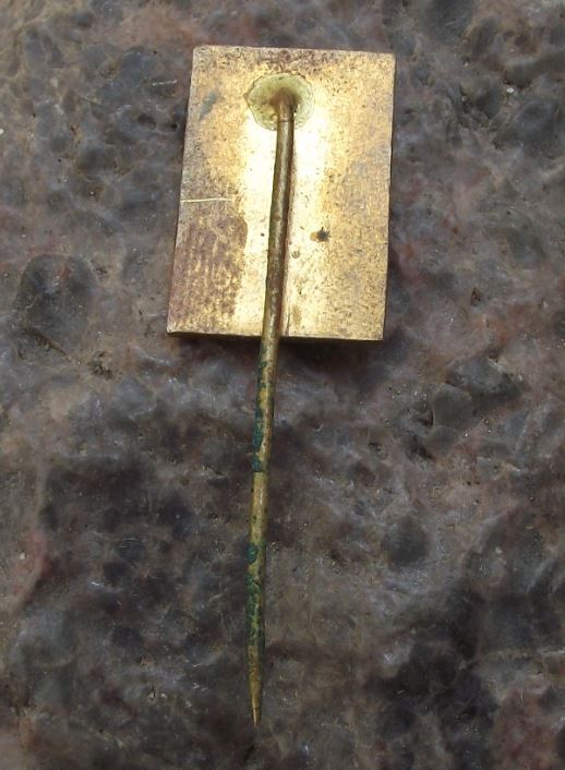 1973 Czech National Theater Prague Theatre Divadlo 90th Anniversary Pin Badge - Badgecrazy
