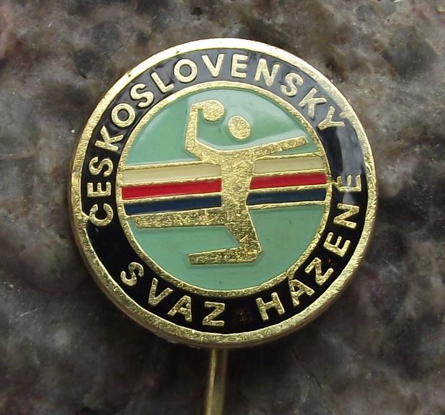 Czechoslovakia Handball Players Association Union Members Sports Pin Badge - Badgecrazy
