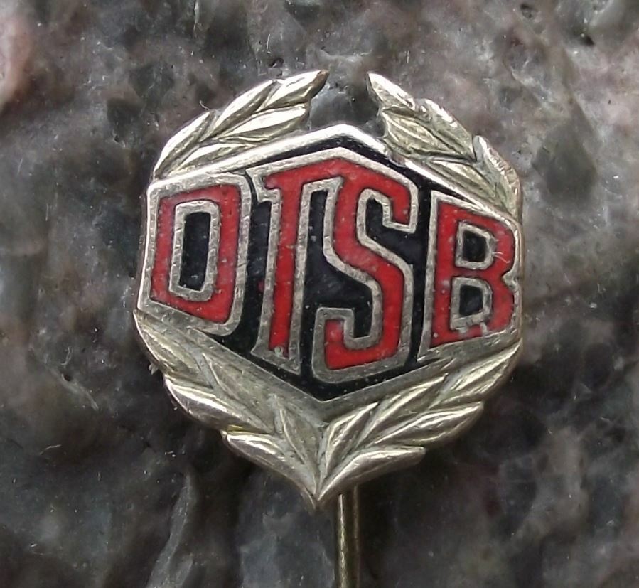 DTSB Deutsches Turn und Sportfest Central Sports East Germany DDR Pin Badge - Badgecrazy