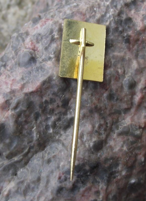 Vintage SSM Socialist Youth Czech Political School Sec Communist Party Pin Badge - Badgecrazy