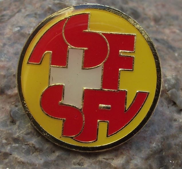 2010 FIFA World Cup South Africa Swiss Football Association ASF-SFV Pin Badge - Badgecrazy
